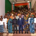 Le ministre KOUADIO Konan Bertin reçoit les chefs traditionnels de la communauté Baoulé d’Abidjan et banlieue.