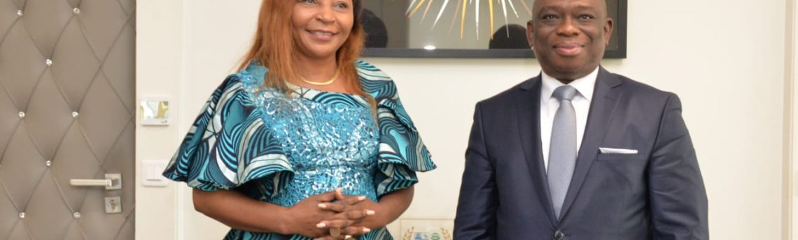 Angèle DJOHOSSOU dit aurevoir à la Côte d’Ivoire après deux ans et demi passés à la tête du HCR