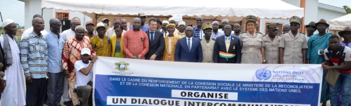 Cohésion sociale : Lancement des travaux du dialogue intercommunautaire dans la ville de N’Douci.