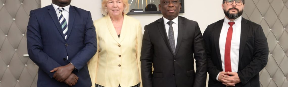 Une délégation de l’Agence des États-Unis pour le Développement International (USAID) chez le Ministre KOUADIO Konan Bertin.