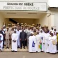 Projet JNPaix-JPS Bouaké 2023 / 2è journée de sa mission : KKB soumet le projet aux forces vives de la région dont le Forum des Confessions religieuses du Gbêkê.