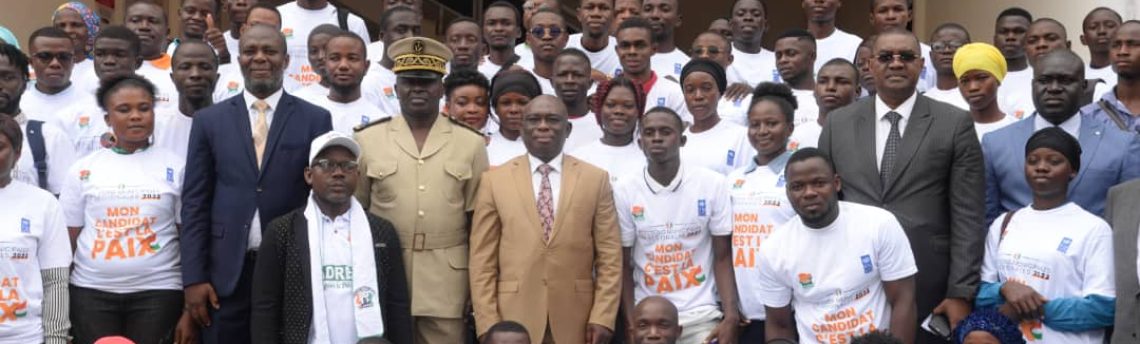 Élections sans violences : Kouadio Konan Bertin lance le concept  « MON CANDIDAT, C’EST LA PAIX » dans le Gbêkê